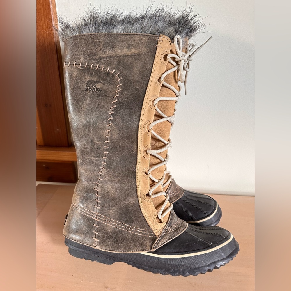 Sorel Cate the Great boots, like new!